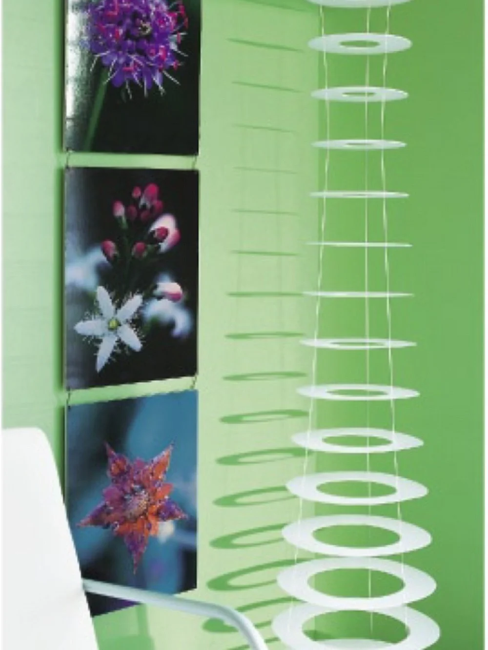 IKEA RÖRELSE White Spiral Hanging Mobile